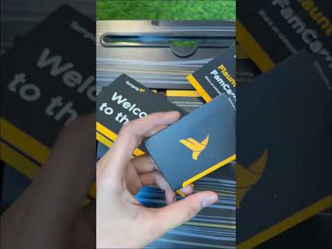 Fampay physical card unboxing!!💳📦