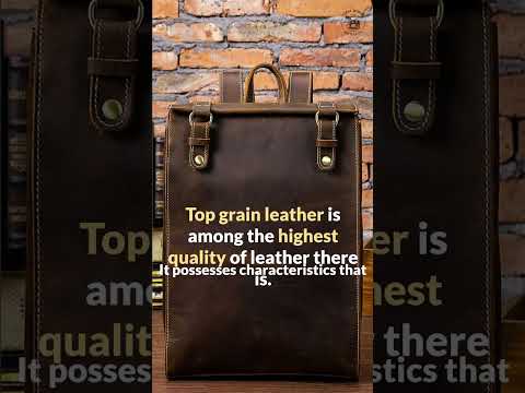 What Is Top Grain Leather