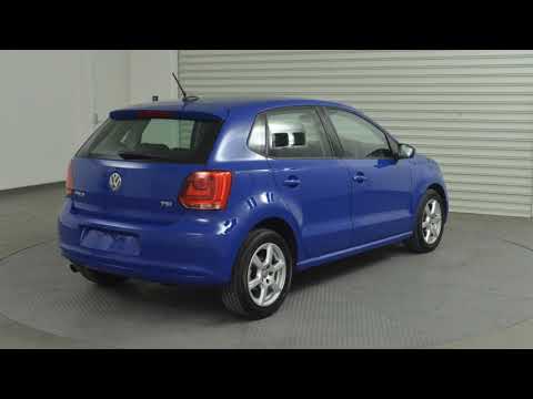 2013 Volkswagen Polo 6R MY14 77TSI DSG Comfortline Blue 7 Speed Sports Automatic Dual Clutch