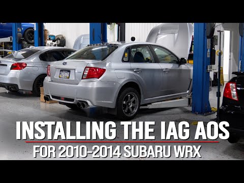 IAG AOS Install 2010-14 Subaru WRX