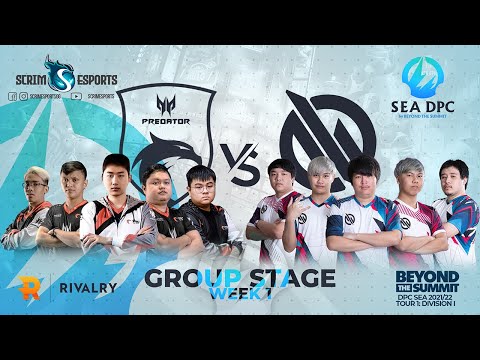 TNC Predator vs Motivate Trust Gaming - DPC SEA 2021/22 Tour 1: Division I - Group Stage - Week 1