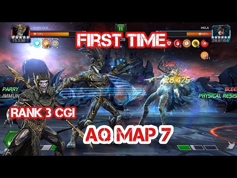 My First Time in Map 7 | ALLIANCE QUEST DAY 1 | Marvel Contest Of Champions