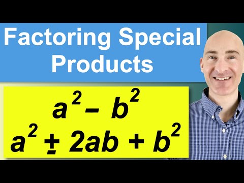 Factoring Special Products
