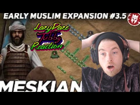 HISTORY FAN REACTION Carthage Razed Again - Early Muslim Expansion - LAZYDAZE TUBBY