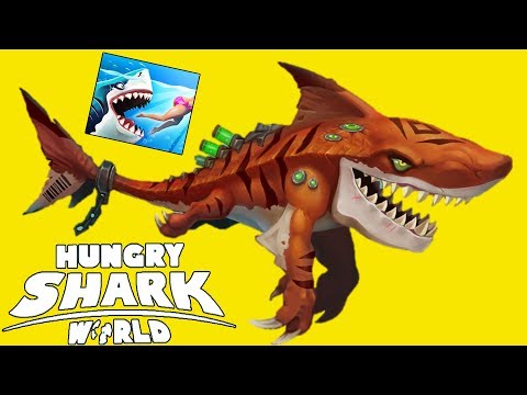 ATOMIC SHARK GAMEPLAY - Hungry Shark World - All 29 Sharks Unlocked 2019 | Android Gameplay [FHD]