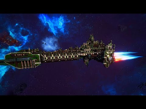 Space Marines vs TAU Merchant Fleet! - 1v1 Multiplayer Gameplay, Battlefleet Gothic Armada 2