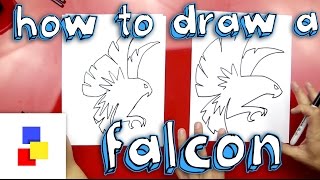 How To Draw A Falcon