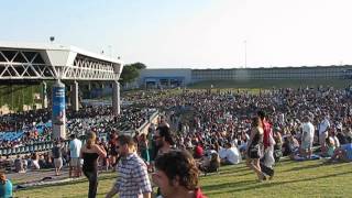 Gexa Energy Pavilion fills as Dave Matthews Band fans enter