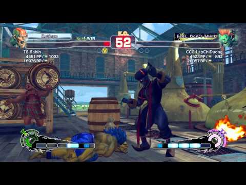 SSF4AE After Hours Episode 16: TS Sabin vs CCG Lapchi Online Money Match (Part 2)