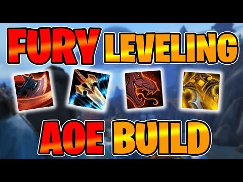 Best FURY WARRIOR Leveling Build for HUGE PULLS... MAX Efficiency! WoW Dragonflight
