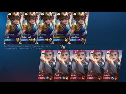 WANWAN VS. SILVANNA | Mobile Legends Shadow Brawl Gameplay