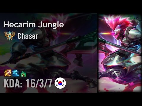 Hecarim Jungle vs Graves - Chaser - KR Challenger Patch 6.15