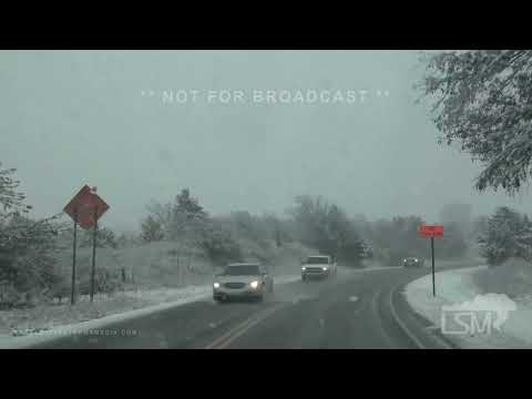 11-14-2022 Caddo County, OK - Winter Storm - Heavy Snowfall - Poor Road Conditions