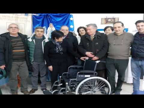 ONDA TG 02.02.2015 - DONAZIONE CARROZZELLE UNITALSI