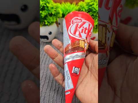 Icecream shorts | Kitkat vanila chocolate cone icecream