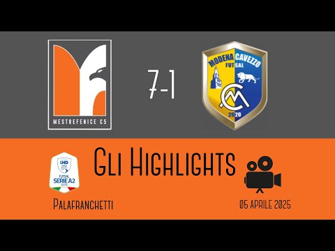 Highlights MestreFenice – Modena Cavezzo C5: 7-1