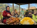 Cooking Goose Bastirma With Grandma Traditional Village Cooking