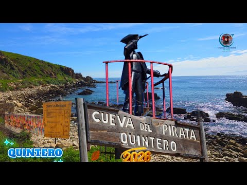 QUINTERO, Ven a Descubrir La CUEVA DEL PIRATA,  1hra de Viña, Región Valparaíso #quinterochile 