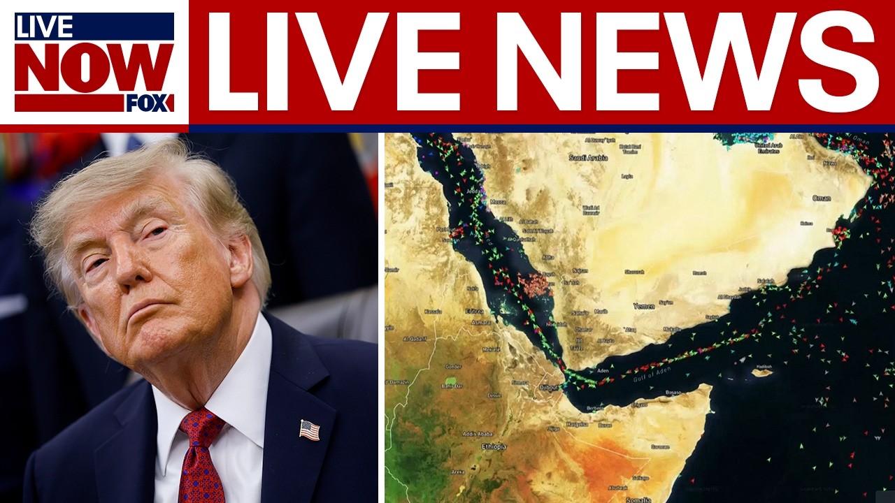 LIVE: Iran war latest, Strait of Hormuz, Tom Tiffany plane crash, Houthis seize Islands, top stories