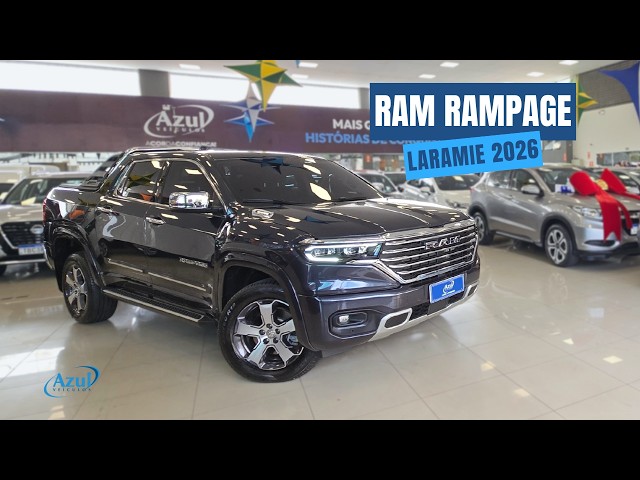 Vídeo RAM RAMPAGE 2.2 TURBO DIESEL LARAMIE 4X4 AUTOMÁTICO