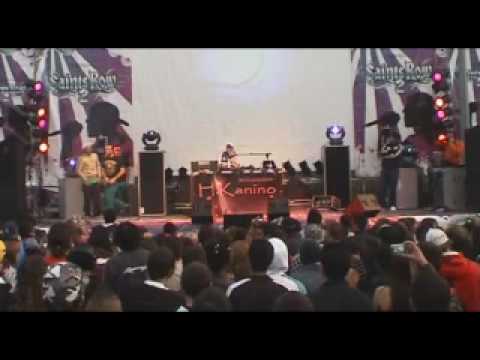 H Kanino junto a Origin.allz Family & Madrid Vandals Crew