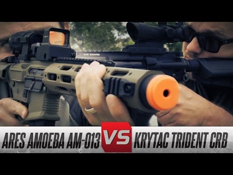 Krytac Trident CRB VS ARES Amoeba AM-013: Which Is The Best? | Airsoftmegastore.com