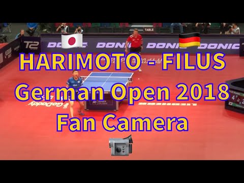🇯🇵 HARIMOTO Tomokazu - FILUS Ruwen 🇩🇪 @ Ger Open 23/03/2018