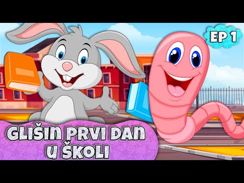Avanture Crvića Gliše - Glišin prvi dan u školi 🌸 Epizoda 1 🌸