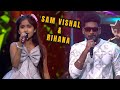 Rihana & Sam vishal | kilimanjaro song | Super singer