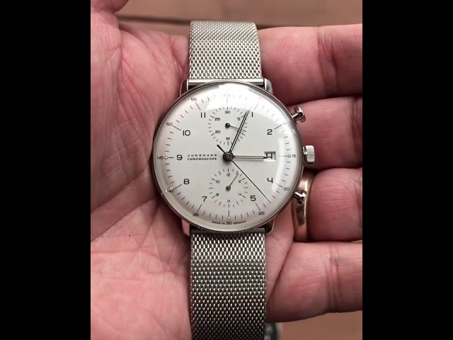 Vídeo relacionado con JUNGHANS Reloj automático para Hombre con Correa de Piel Meister 27/4416.02