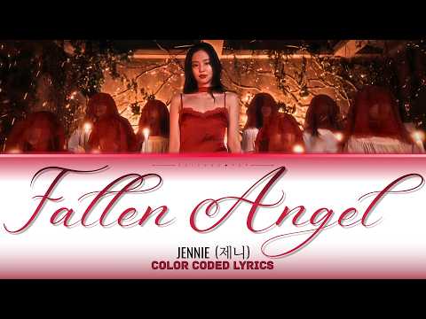 JENNIE (제니) 'FALLEN ANGEL' [ Extented Version ] Lyrics ( ENG | Color Coded Lyrics )