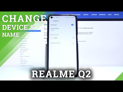 How to Change Device’s Name in REALME Q2 – About Phone Section