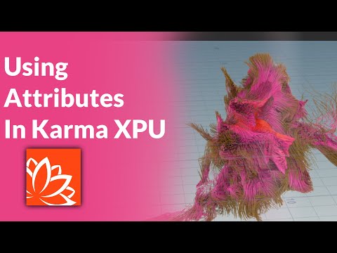 Using Attributes Inside Karma XPU | Houdini 19.5