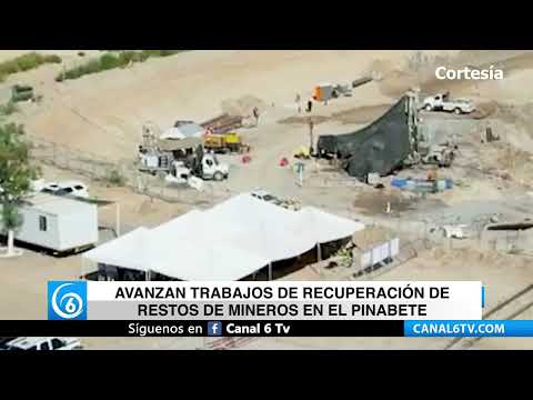 Video: Avanzan trabajos de recuperación de restos de mineros en el Pinabete