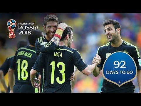 92 DAYS TO GO! Spain Nearing Century of Goals