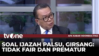 Download lagu Girsang: Secara Umum Bukti Apa yang Kita Dapatkan dari Ijazah Palsu Ini? | AKIP tvOne mp3