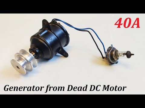 Do Not Throw Away your Car Power Window Motor 12v 10 Amps DC Motor Salvage DIY