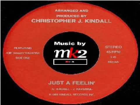 CHRISTOPHER J. KINDALL just a feelin' (45t) RARE MODERN SOUL FUNK BOOGIE 80