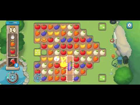 [Gameplay] We Bare Bears Match3 - Level 115 (No Boosters)