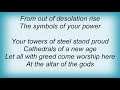 Saxon - Altar Of The Gods Lyrics