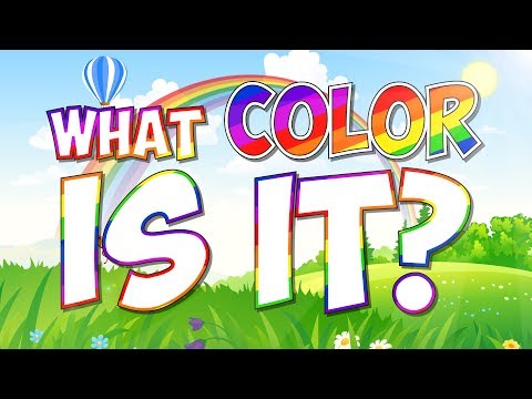 What Color Is It? |  Color Song for Kids |  Learn your Colors Jack Hartmann
