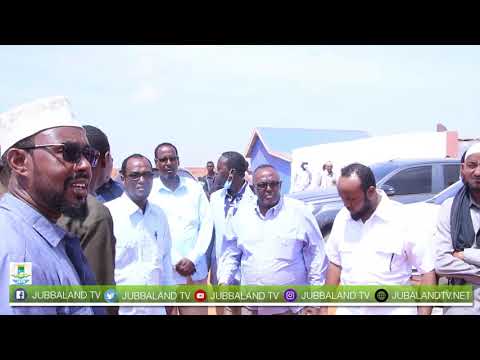Masuuliyiin ka tirsan Jubbaland ayaa kormeer ku sameeyey Xaafadda Towfiiq ee Kismaayo .