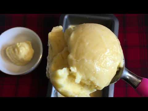 4 INGREDIENT MANGO ICE CREAM