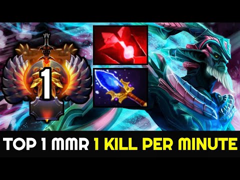Top 1 Rank Beastmode Leshrac — 1 Kill Per Minute No Mercy Fountain Dive
