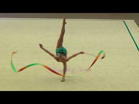 Valérie ROMENSKI (FRA) ribbon - 2017 Corbeil junior AA