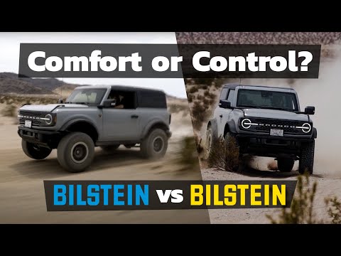 2021+ Bronco Shock & Suspension Deep Dive - BILSTEIN ESCV vs 5100