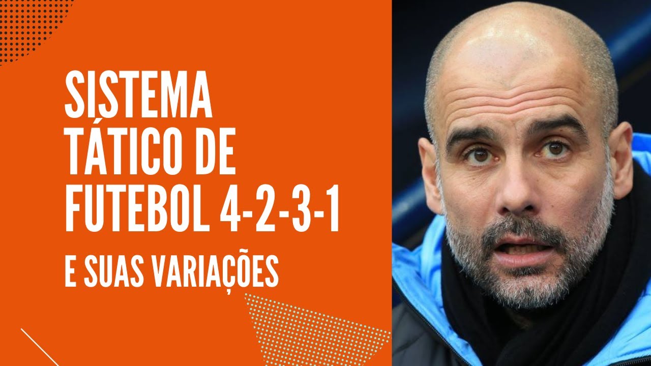 Como TREINAR uma equipe de futebol. Sistema tático de futebol 4-2-3-1 e suas variações.