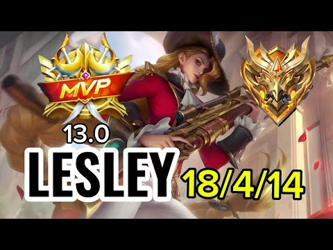  Lesley – The Deadly Sniper of Mobile Legends!            18/4/14 😱