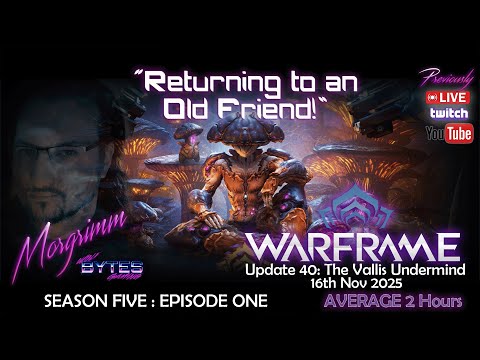 🛑 Live VOD : Warframe | S05E01 - "A Year Later"  | No Mic, No Chat just Game Play.... 16/11/2025