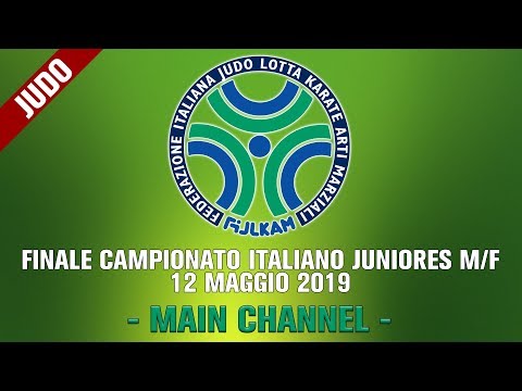JUDO - FINALE Campionato Italiano Juniores M/F - Brescia - 12 Maggio 2019